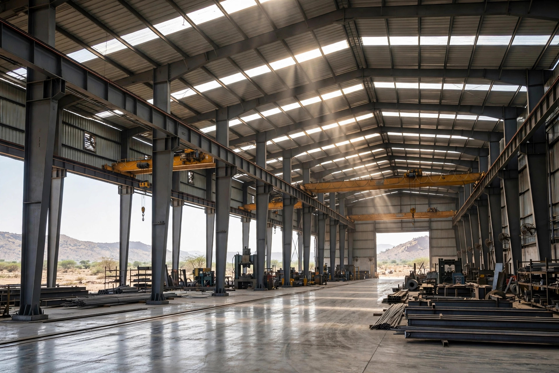 Industrial Heavy-Duty Structural Facility